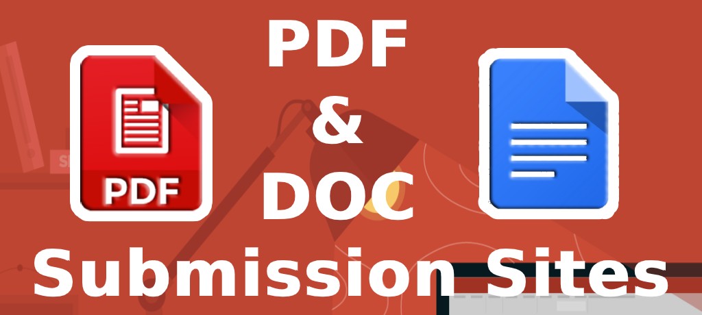 Pdf and Doc submission sites